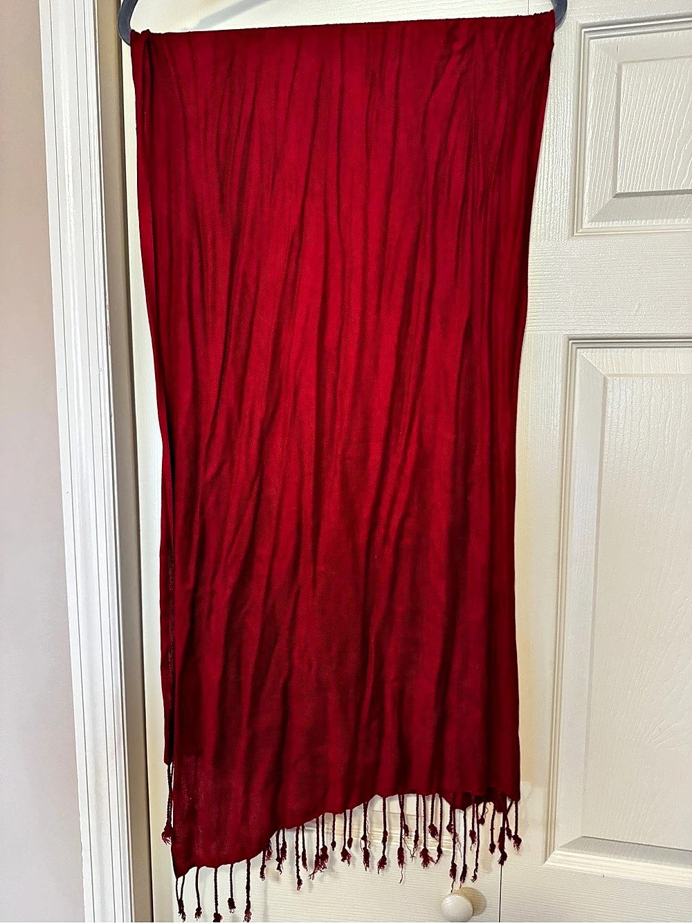 Red Fringe Wrap